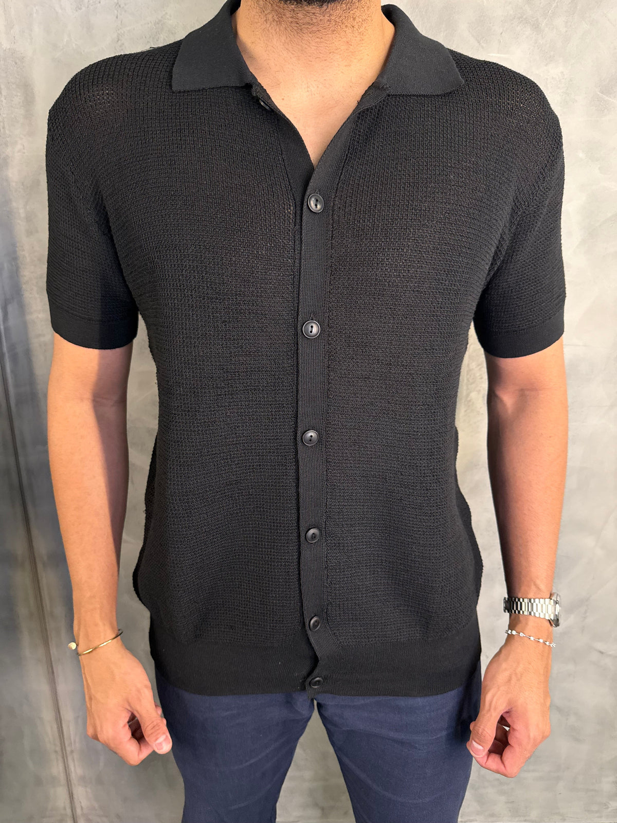 CAMISA M/C TRICOT PORTOFINO PER POCHI