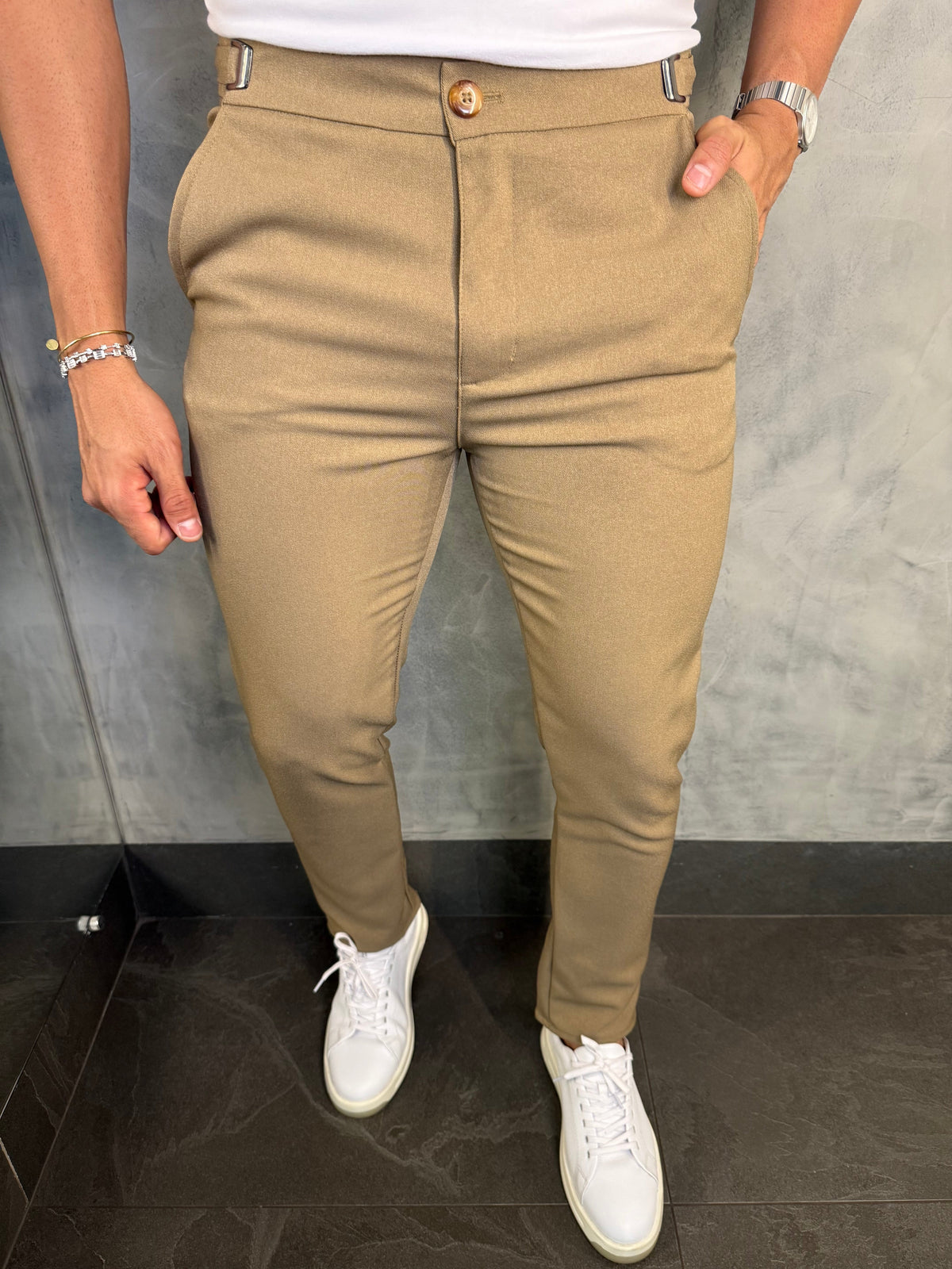 CALÇA ALF. BARILOCHE PONTO H CAQUI