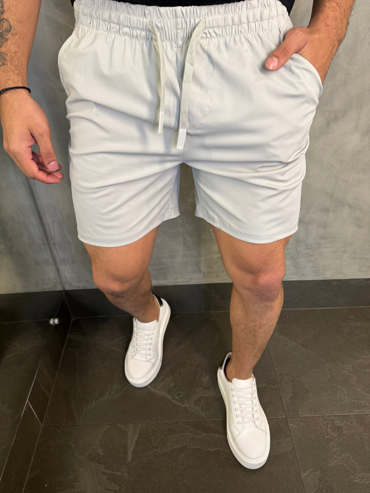 SHORT POLIAMIDA ELASTANO PONTO H