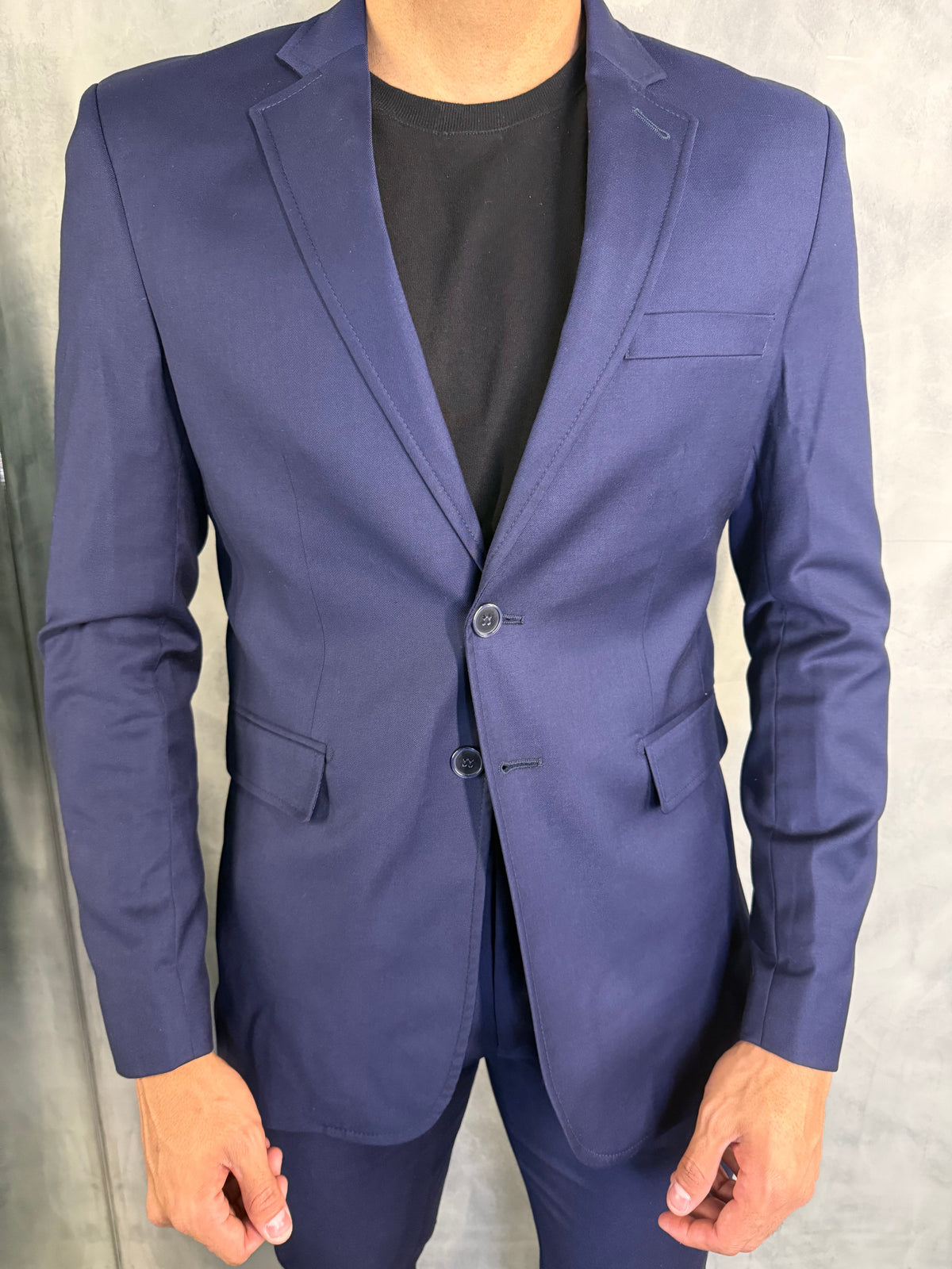 BLAZER SLIM FATIOTA MARINHO