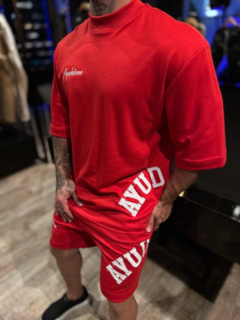 CONJUNTO OVER NATALINO RED