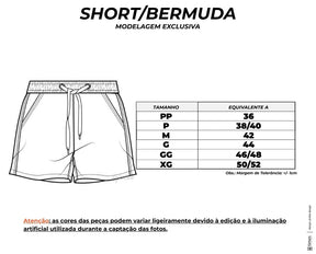 CONJUNTO CAMISETA E SHORTS GRAFITE CARBONO