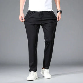 Fly Confort - Calça Masculina em Seda Gelo e Poliéster