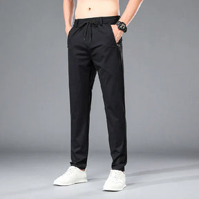 Fly Confort - Calça Masculina em Seda Gelo e Poliéster