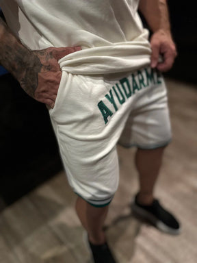 CONJUNTO OVER AYU 33 WHITE/GREEN