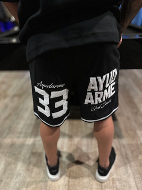 CONJUNTO OVER AYU 33 BLACK/WHITE