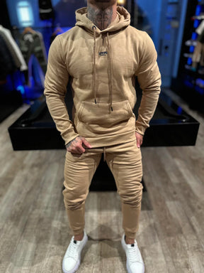 CONJUNTO MOLETOM KW BASIC CAMEL