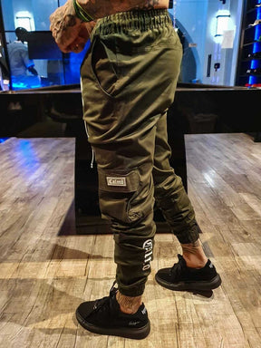 CALÇA CARGO JOGGER MILITARY GREEN